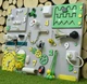 Бизиборд для раннего развития Busy Child Cтандарт Базовый Мятно-Желтый 50 х 65 см - изображение 2