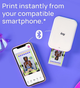 Беспроводной фотопринтер Canon IVY 2 Mini Photo Printer White - изображение 3