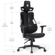 Геймерское кресло V8 Fabric Cyberlux GM-V8 FB, Black - изображение 6