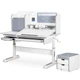 Дитяча парта Winnipeg Multicolor Plus WG Mealux BD-630 WG з тумбою - зображення 4