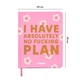 Планер Orner I have absolutely no plan, розовый (orner-2876) - изображение 13