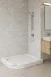 Поддон для душа акриловый Shower (R) TUNDRA SW-10552 120х80х15 см асимметричный (C15259) - изображение 2