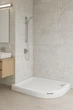 Поддон для душа акриловый Shower (L) TUNDRA SW-10552 120х80х15 см ассиметричный (C15258) - изображение 2