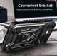 Протиударний броньований чохол із захистом камери для iPhone 17 Armor Case Keysion black - зображення 12