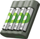 Зарядний пристрiй GP Recyko B441 USB Charger with 4 AA Rechargeable Batteries 2100 mAh (GPACSB441001) - зображення 1
