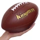 М'яч для американського футболу KINGMAX FB-5496-6 (PU, р-р 6in, коричневий) - изображение 6