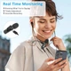 Беспроводной петличный микрофон Qhot для iPhone 15 серии/Android/ Черный - изображение 8