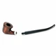 Люлька для куріння CHURCHWARDEN KAF218 з довгим акриловим мундштуком з дерева груші - зображення 7