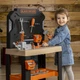 Игровой набор Smoby Toys Блэк + Деккер Мастерская 78 аксессуаров (7600360739) (3032163607397) - изображение 5