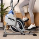 Орбитрек магнитный Hop-Sport HS-400B Icon серебристый - изображение 7