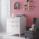 Комод ІКЕА SMÅSTAD / PLATSA 60х57х63 см біла рамка (s79387584) - зображення 3