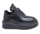 Кросівки жіночі Arees Meniwa AM2302M-1-1/BLACK LEATHER 38 Чорний - зображення 1