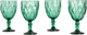 Zestaw kieliszków Homla LUNO do wina zielone 340 ml 4 szt (5906496748189) - obraz 1