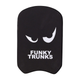 Дошка для плавання Funky Trunks Training Kickboard eye spy (FTG002N7215700) 42см х 27см чорний - зображення 1