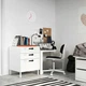 Комод ІКЕА SMÅSTAD / PLATSA 60х57х63 см білий (s99387521) - изображение 4