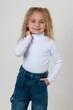 Водолазка для девочки Stylebaby (949-18А) Рост 104 см Белый - изображение 4