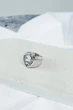 Печатка серебряная Георгий Победоносец с черной эмалью 60018р, 21.5 размер - изображение 9