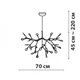 Підвісна люстра Friendlylight Petals 72 FL5218 - зображення 2