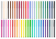 Набір фломастерів Faber-Castell Fibre-tip змивні 50 шт (4005405542045) - зображення 3