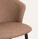 Krzesło do kuchni i salonu HOMLA 738067 LUJO 56.5 x 59 x 81 cm Brązowe (5906496738067) - obraz 4