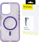 Etui plecki Wozinsky Glitter Case with Mag Safe do Samsung Galaxy S25 Purple (5907769370403) - obraz 5
