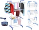 Многоярусная сушилка для белья, вещей, одежды Garment rack with wheels складная - изображение 1