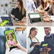Чехол ARM Standart для планшета Samsung Galaxy Tab A 8.4 (2020) SM-T307 противоударный с откидной подставкой Blue/Green - изображение 7