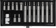 Zestaw bitów YATO Torx Security T20-T55 z adapterem 1/2" 15 szt (YT-0417) - obraz 1