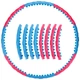 Обруч для похудения массажный разборной Хула Хуп Hula Hoop SUPER WIDE 3002 - изображение 1