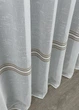Тюль VR-Textil 1429т Кружево Лен Белый с коричневым 300х270 см (42-0256) - изображение 8