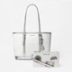 Набор сумка шоппер + кошелек женский Michael Kors 396083726 Белый (1159845157) - изображение 1