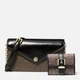 Набор сумка кросс-боди + кошелек женский Michael Kors 265247452 Коричневый (1159845169) - изображение 1