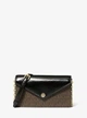 Набор сумка кросс-боди + кошелек женский Michael Kors 265247452 Коричневый (1159845169) - изображение 3