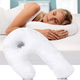 Ортопедическая подушка SIDE Sleeper PRO для сна на боку с выемкой для уха - изображение 3