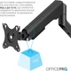 Настольное крепление для монитора OfficePro MA441B с пружиной 17-42" 2~12 кг Black - изображение 2