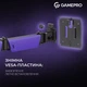 Настільне кріплення для монітора GamePro MAG101V RGB 17-40" 2-12 кг Black/Violet - зображення 6