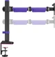 Настільне кріплення для монітора GamePro MAG101V RGB 17-40" 2-12 кг Black/Violet - зображення 16