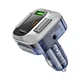 Модулятор Hoco E75 Bravery, PD30W, QC3.0, car BT FM transmitter, BT5.0, AUX, TF32GB, Синий - изображение 2