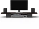 Столик для ноутбука/монитора Officepro MR177DW Dark Wood/Black - изображение 8