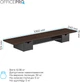 Столик для ноутбука/монитора Officepro MR177DW Dark Wood/Black - изображение 16
