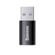 Адаптер Baseus Ingenuity Series Mini OTG Adaptor USB 3.1 to Type-CBlack (ZJJQ000101) - изображение 5