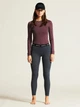 Комплект термобелья женский зимний спортивный Craft Core Wool Merino Set Woman 1909710-744200 XL Rouge Melange (7318574138085) - изображение 1