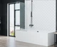 Ванна акриловая VAGNERPLAST Cavallo 190x90 Bianco (VPBA190CAV2X-04) с накладкой на сифон из искуственного мрамора без ножек - изображение 4