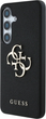 Панель Guess Grained Big 4G Logo Small Classic Logo для Samsung Galaxy S25 Plus Black (3666339449131) - зображення 2
