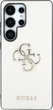 Панель Guess Grained Big 4G Logo Small Classic Logo для Samsung Galaxy S25 Ultra Beige (3666339449162) - зображення 1