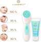 Szczoteczka do twarzy Lumineo Brush Classic 3 końcówki + żel do wszystkich rodzajów skóry (5904726872482) - obraz 5