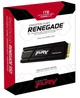 Твердотільний накопичувач SSD 1Tb, Kingston FURY Renegade, PCI-E 4.0 x4, M.2 2280, 3D TLC, 7300/6000 МБ/с, з радіатором (SFYRSK/1000G) - изображение 3