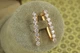 Серьги Xuping Jewelry дорожка с крупными белыми камнями 3,3 см золотистые - изображение 1