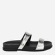 Женские шлепанцы Calvin Klein 645943614 37 Серебристые (1159845397) - изображение 1
