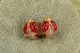 Серьги детские Xuping Jewelry Жук Божья коровка 1,2 см золотистые - изображение 1